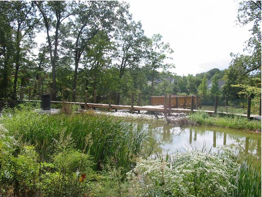 golf course footbridge