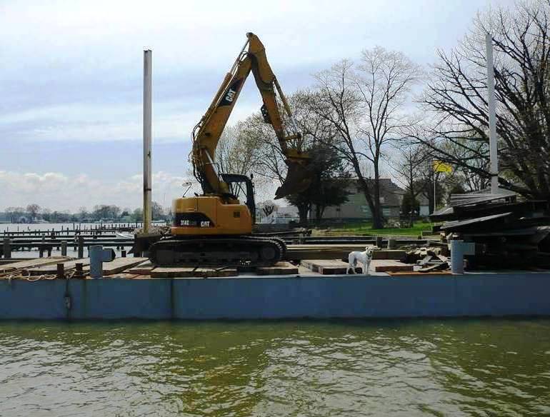 mechanical dredging