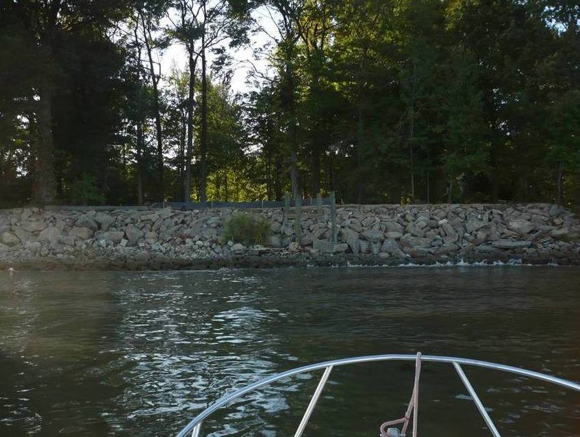 rip rap shore erosion control